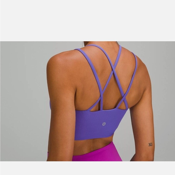 Lululemon Like A Cloud Longline Bra Light Support Women’s 8 - Picture 2 of 5